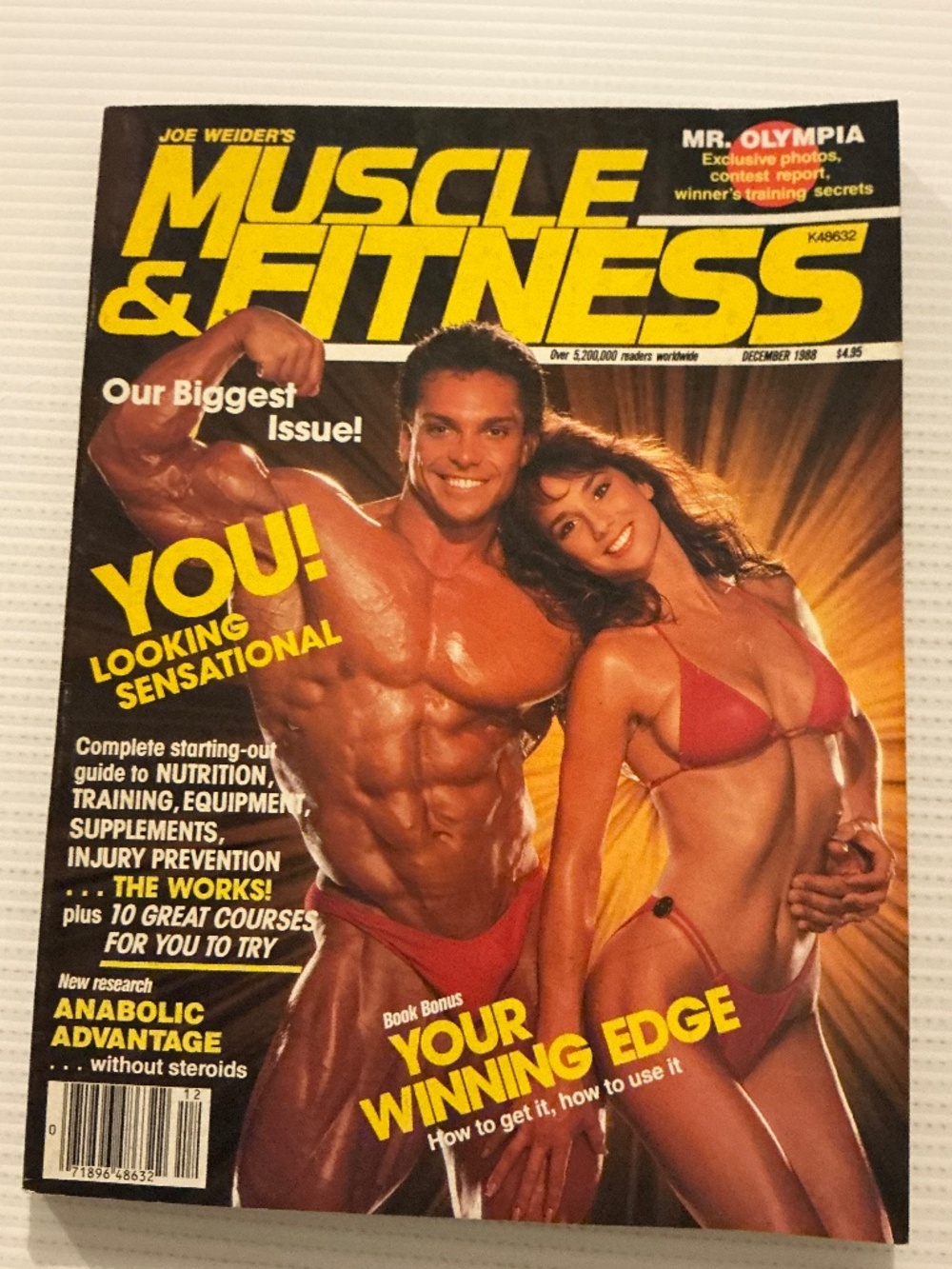 Joe Weider’s Muscle & Fitness Magazine December 1988